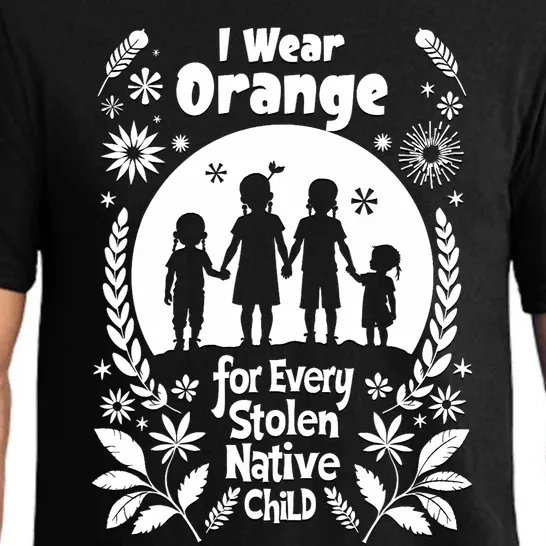 I Wear Orange For Every American Native Child Indian Pride Pajama Set