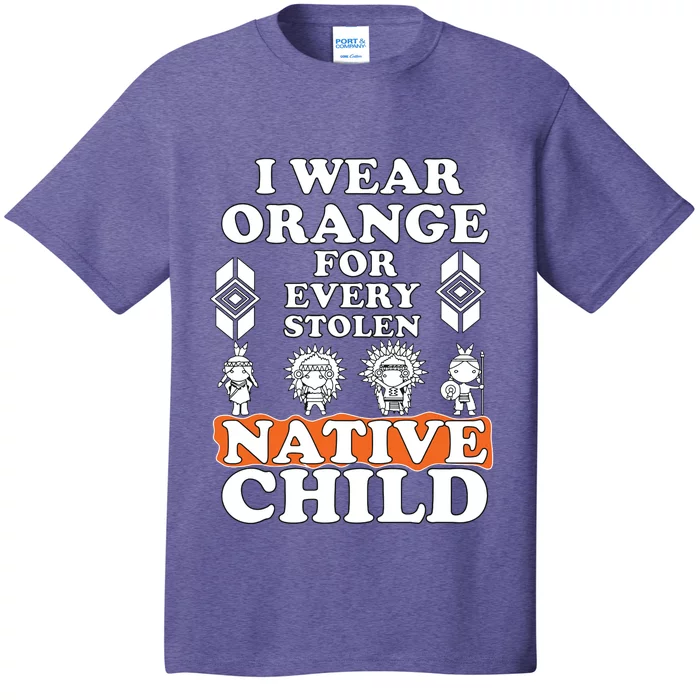 I Wear Orange For Every American Native Child Indian Pride T-Shirt