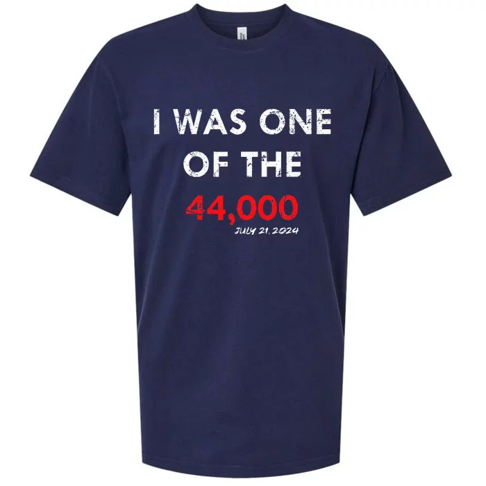 I Was One Of The 44000 Sueded Cloud Jersey T-Shirt