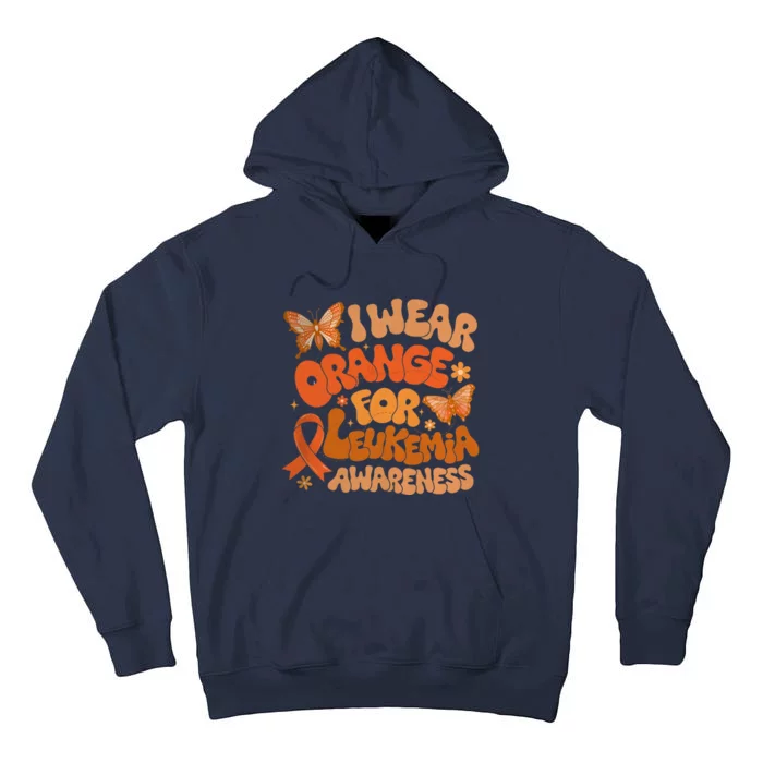 I Wear Orange For Leukemia Awareness Tall Hoodie