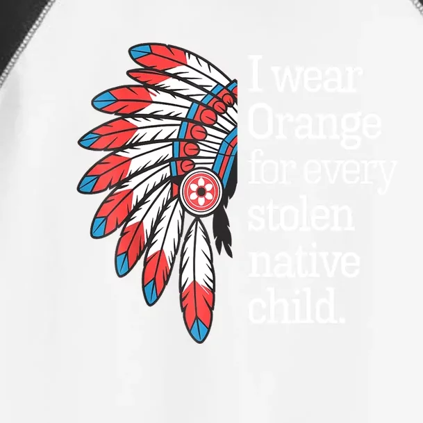 I Wear Orange For Every American Native Child Toddler Fine Jersey T-Shirt