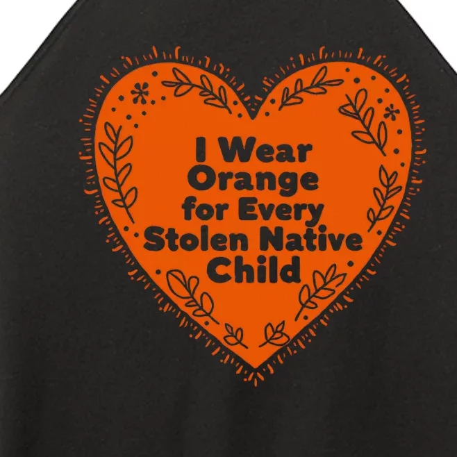 I Wear Orange For Every American Native Child Indian Pridë Women’s Perfect Tri Rocker Tank