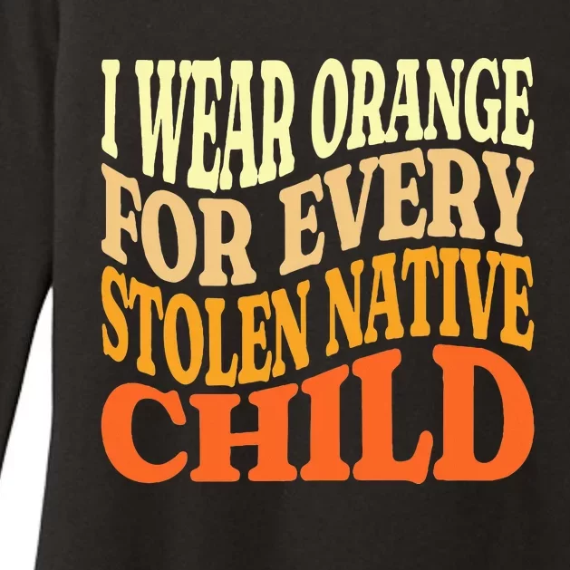 I Wear Orange For Every American Native Child Indian Pride Womens CVC Long Sleeve Shirt