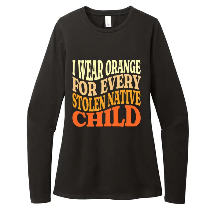 I Wear Orange For Every American Native Child Indian Pride Womens CVC Long Sleeve Shirt