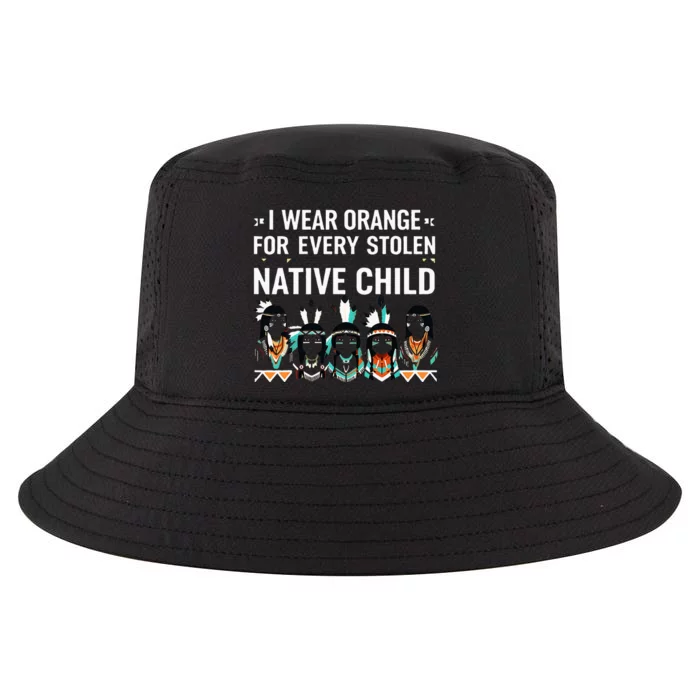 I Wear Orange For Every American Native Child Indian Pride Cool Comfort Performance Bucket Hat