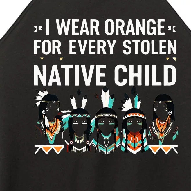 I Wear Orange For Every American Native Child Indian Pride Women’s Perfect Tri Rocker Tank