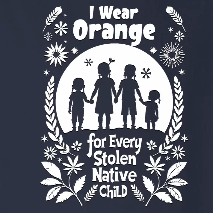 I Wear Orange For Every American Native Child Indian Pride Toddler Long Sleeve Shirt