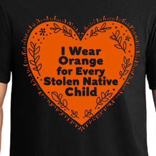 I Wear Orange For Every American Native Child Indian Pridë Pajama Set