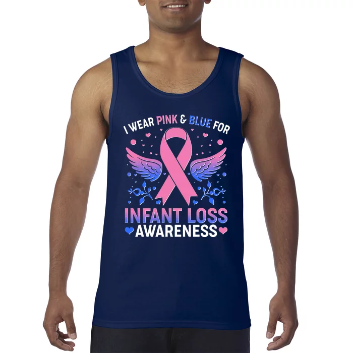 I Wear Pink And Blue For Infant Loss Awareness Tank Top