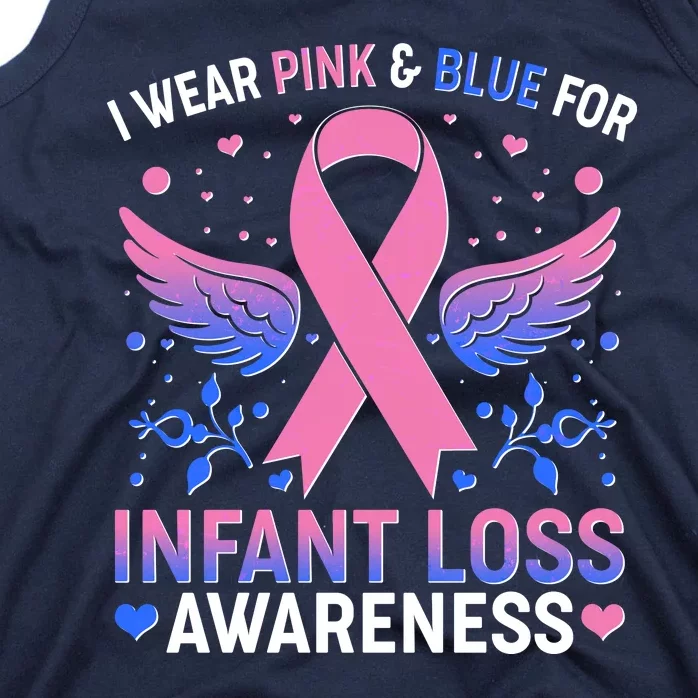 I Wear Pink And Blue For Infant Loss Awareness Tank Top