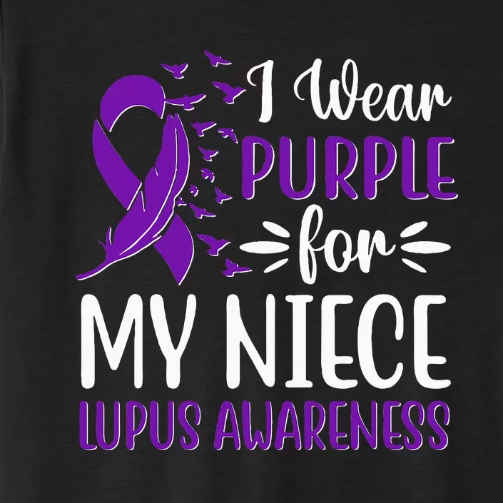 I Wear Purple For My Niece Lupus Awareness ChromaSoft Performance T-Shirt