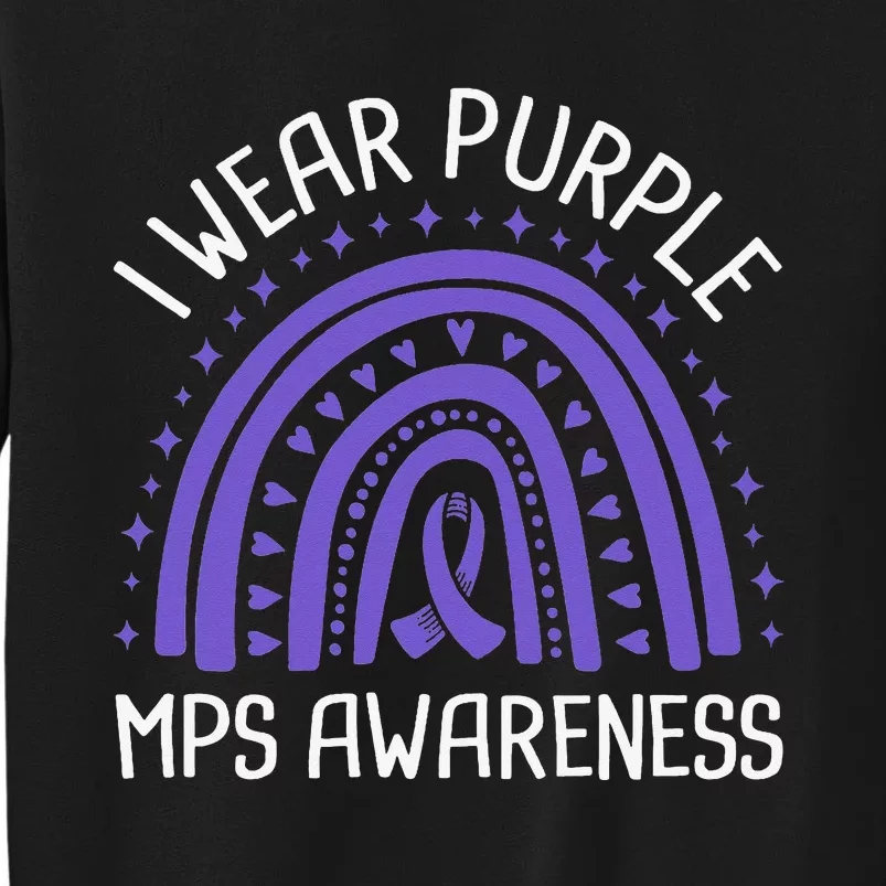 I Wear Purple MPS Awareness Tall Sweatshirt