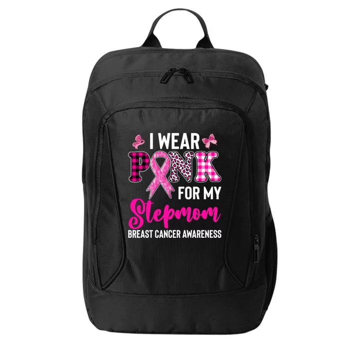 I Wear Pink For My Stepmom Gift City Backpack