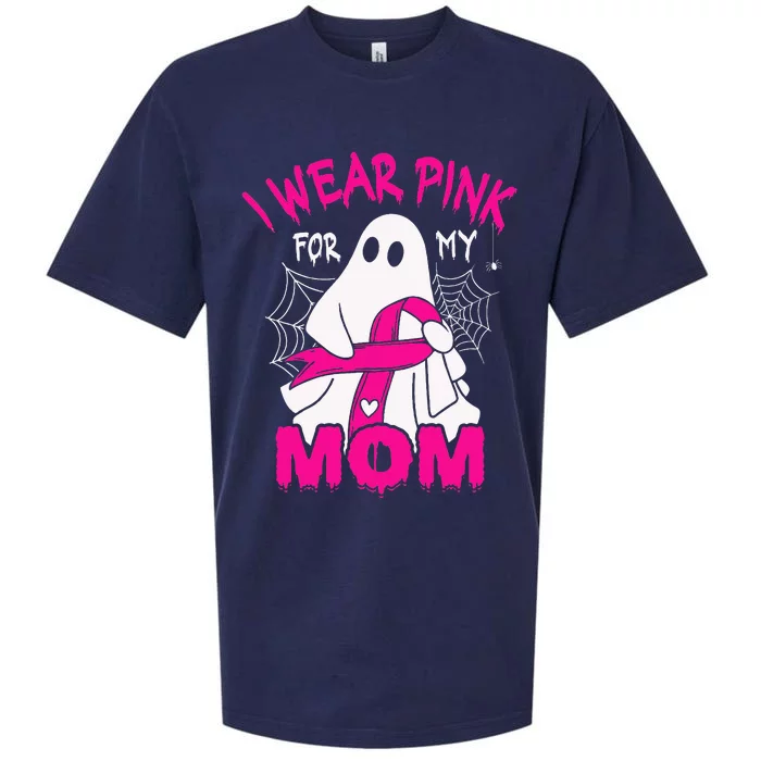 I Wear P.I.N.K For My Mom Breast Cancer Awareness Sueded Cloud Jersey T-Shirt