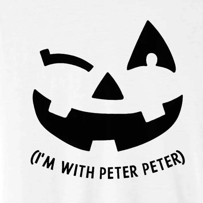 Im With Peter Couple Halloween Her Eater Pumpkin ChromaSoft Performance T-Shirt