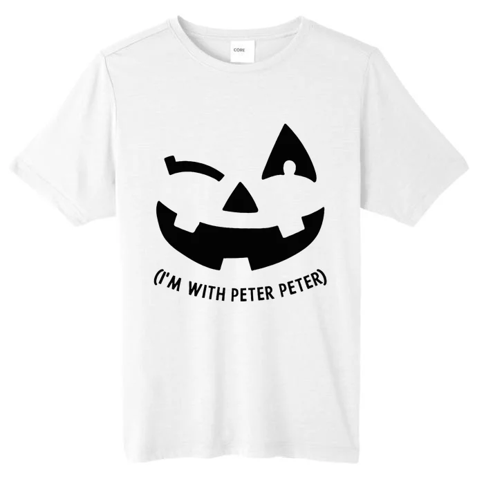 Im With Peter Couple Halloween Her Eater Pumpkin ChromaSoft Performance T-Shirt