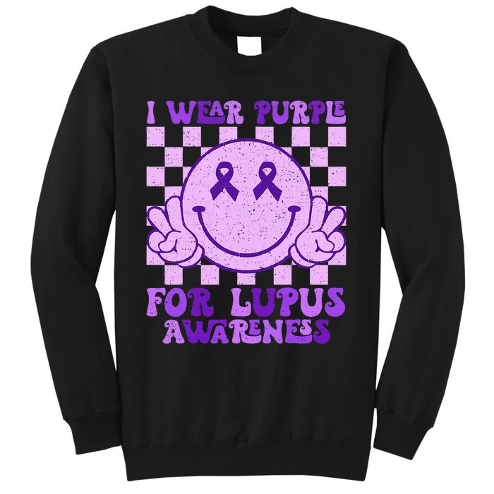 I Wear Purple For Lupus Awareness Sweatshirt