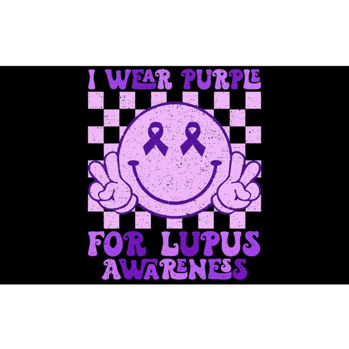 I Wear Purple For Lupus Awareness Bumper Sticker