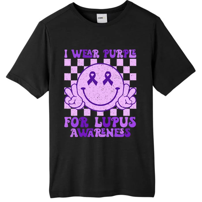 I Wear Purple For Lupus Awareness ChromaSoft Performance T-Shirt