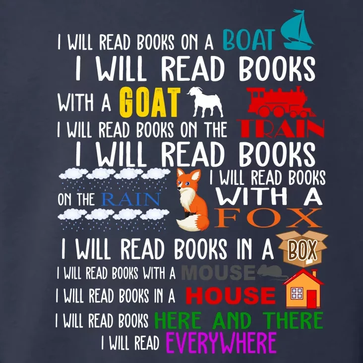 I Will Read Books Everywhere Toddler Hoodie