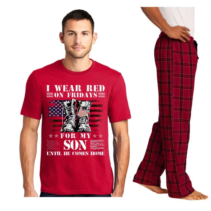 I Wear Red On Fridays For My SON Until He Comes Home Pajama Set