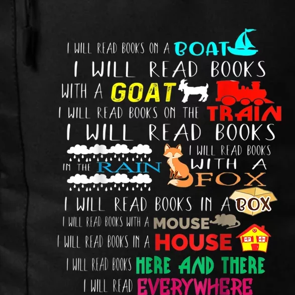 I Will Read Books On A Boat & Everywhere Reading Kid Daily Commute Backpack