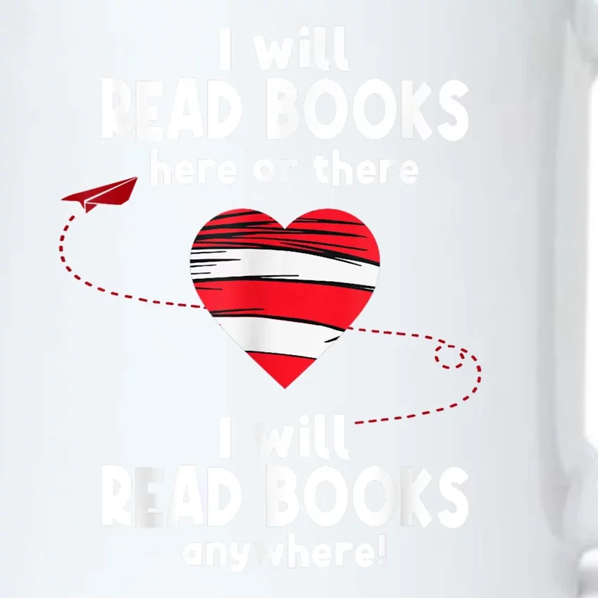 I Will Read Books Here And There I Will Read Books Anywhere Black Color Changing Mug