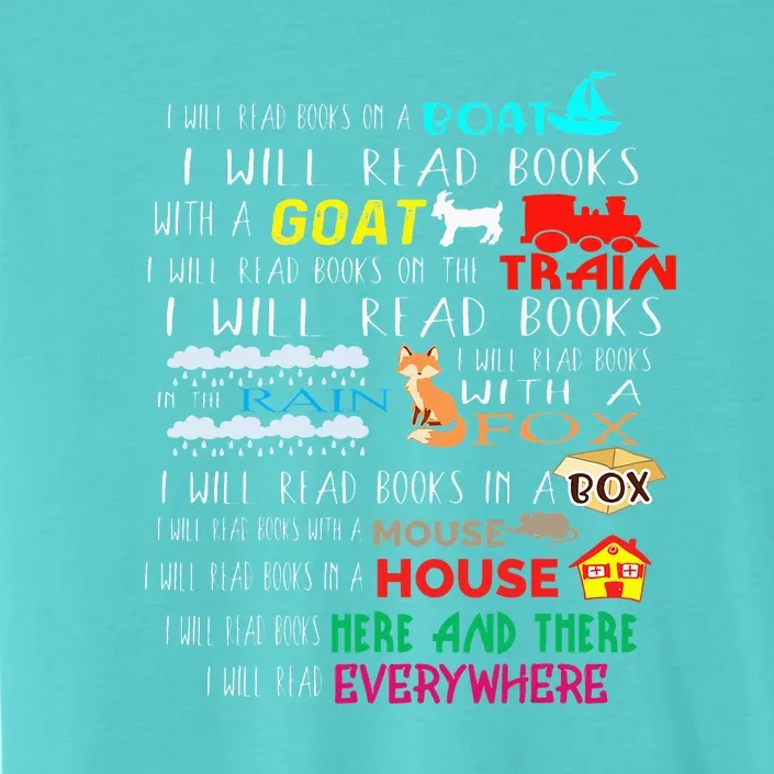 I Will Read Books On A Boat & Everywhere Reading ChromaSoft Performance T-Shirt