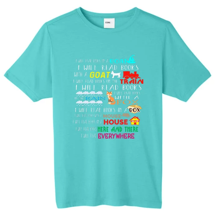 I Will Read Books On A Boat & Everywhere Reading ChromaSoft Performance T-Shirt