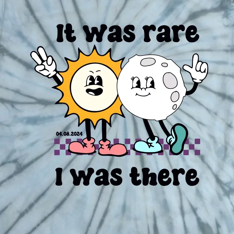 It Was Rare I Was There Solar Eclipse Tie-Dye T-Shirt