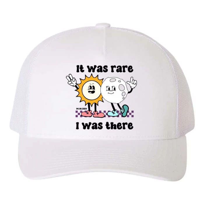 It Was Rare I Was There Solar Eclipse Yupoong Adult 5-Panel Trucker Hat