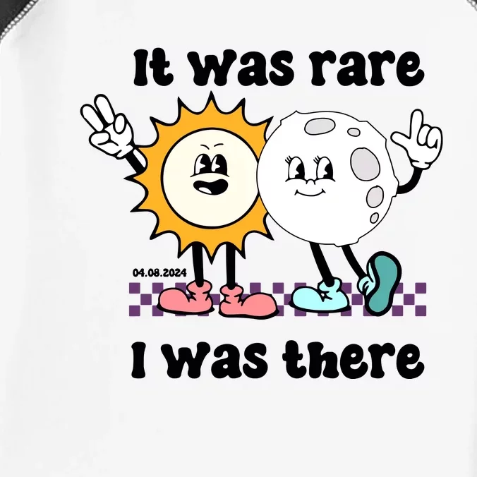 It Was Rare I Was There Solar Eclipse Infant Baby Jersey Bodysuit