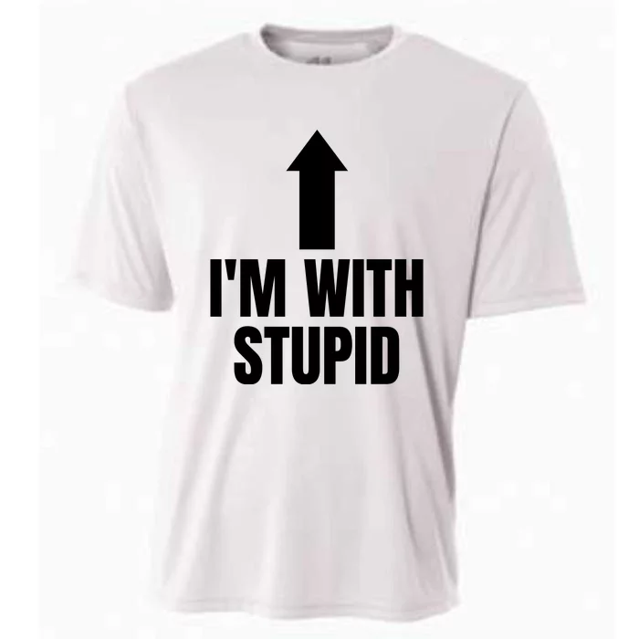 Im With Stupid Cooling Performance Crew T-Shirt