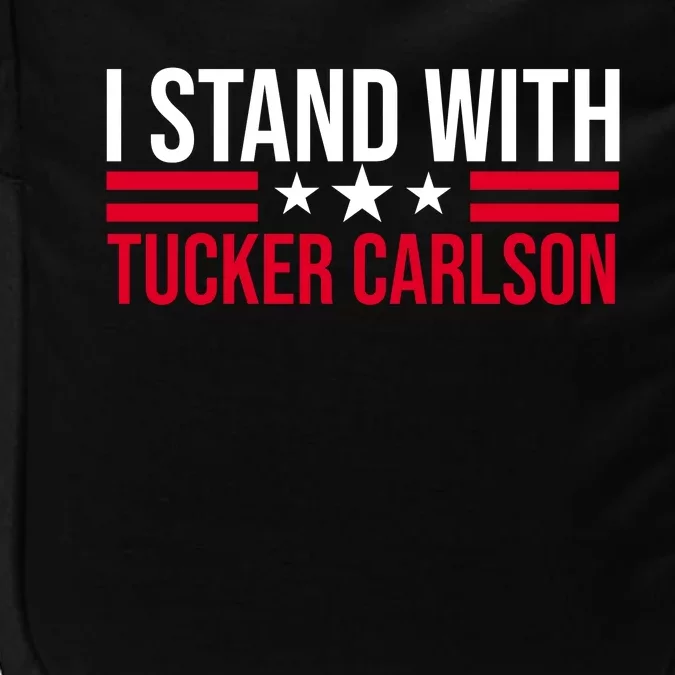 I Stand With Tucker Carlson Impact Tech Backpack