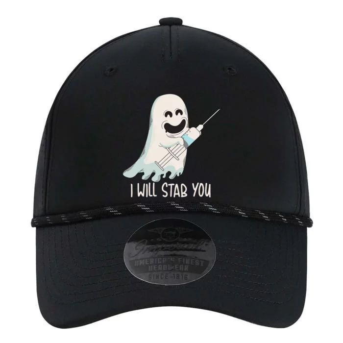 I Will Stab You Cool Halloween Nurse Ghost Boo Gift Performance The Dyno Cap