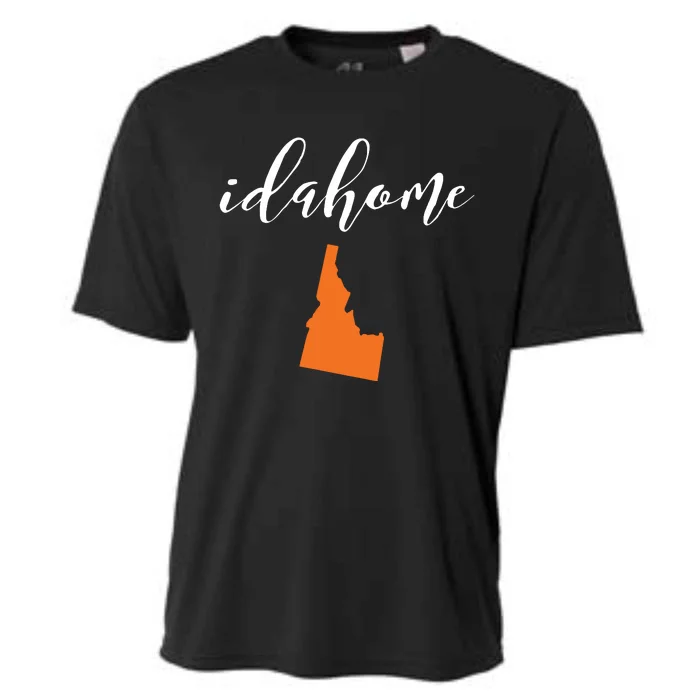 Idahome With State Of Idaho Cooling Performance Crew T-Shirt