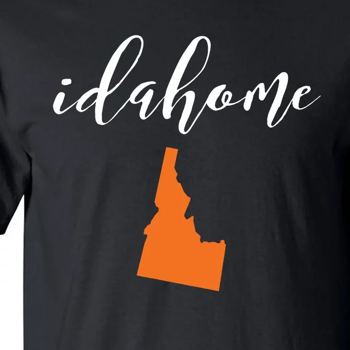 Idahome With State Of Idaho Tall T-Shirt