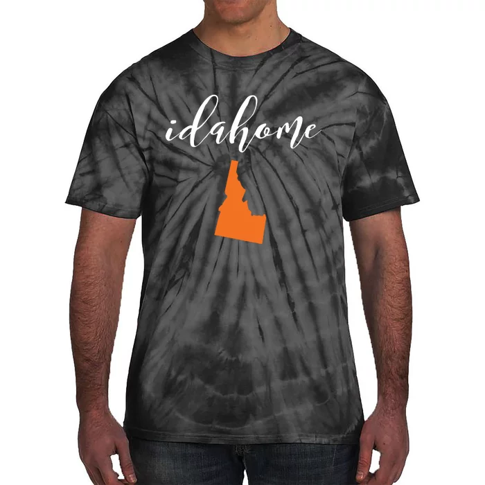 Idahome With State Of Idaho Tie-Dye T-Shirt