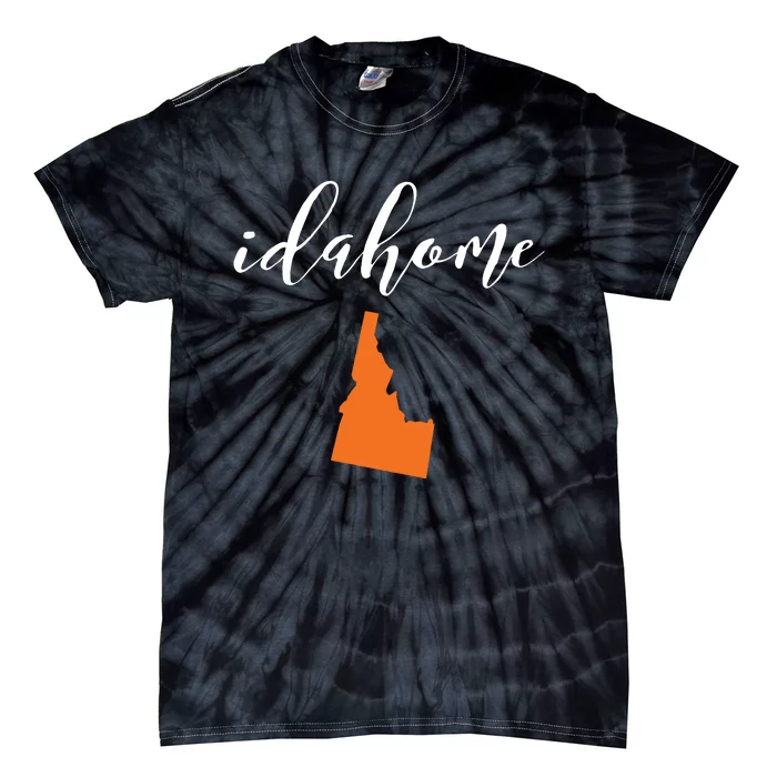 Idahome With State Of Idaho Tie-Dye T-Shirt