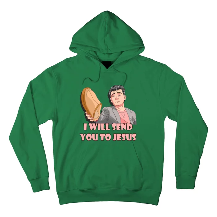 I Will Send You To Jesus Asian Guy Asian Stereotypes Hoodie