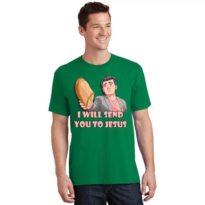 I Will Send You To Jesus Asian Guy Asian Stereotypes T-Shirt