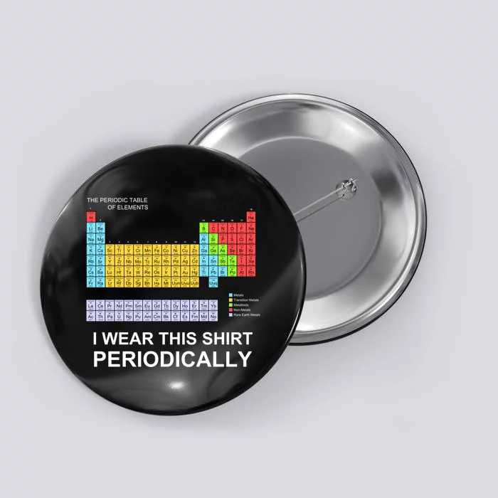 I Wear this Periodically funny Button