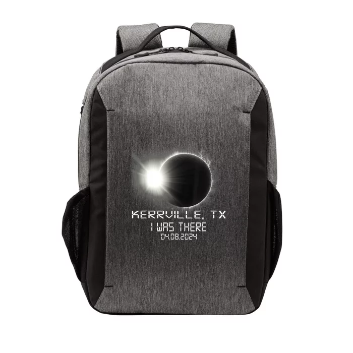 I Was There Total Solar Eclipse Kerrville Texas Vector Backpack