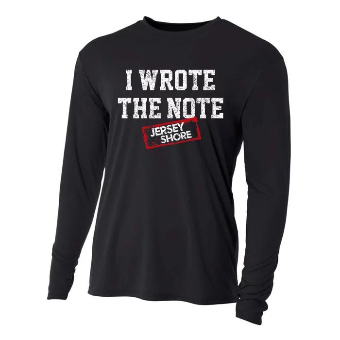 I Wrote The Note Cooling Performance Long Sleeve Crew