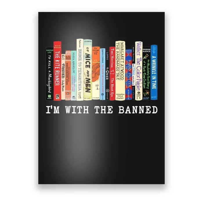 I'm With The Banned Poster | TeeShirtPalace