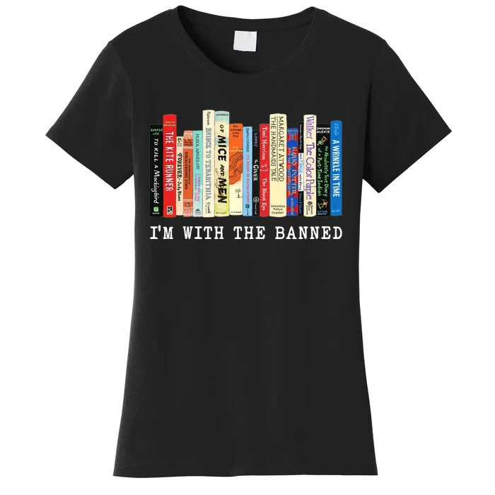 I'm With The Banned Women's T-Shirt | TeeShirtPalace