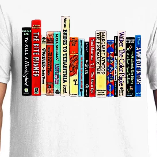 I'm With The Banned Funny Bookworm Shirt Banned Book Pajama Set