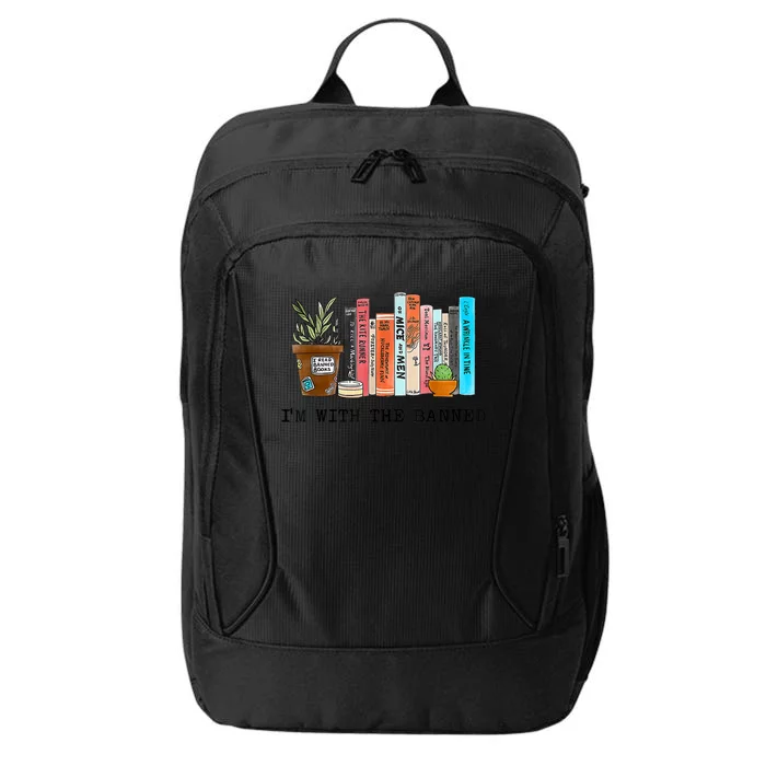 Im With The Banned Books I Read Banned Books Lovers City Backpack