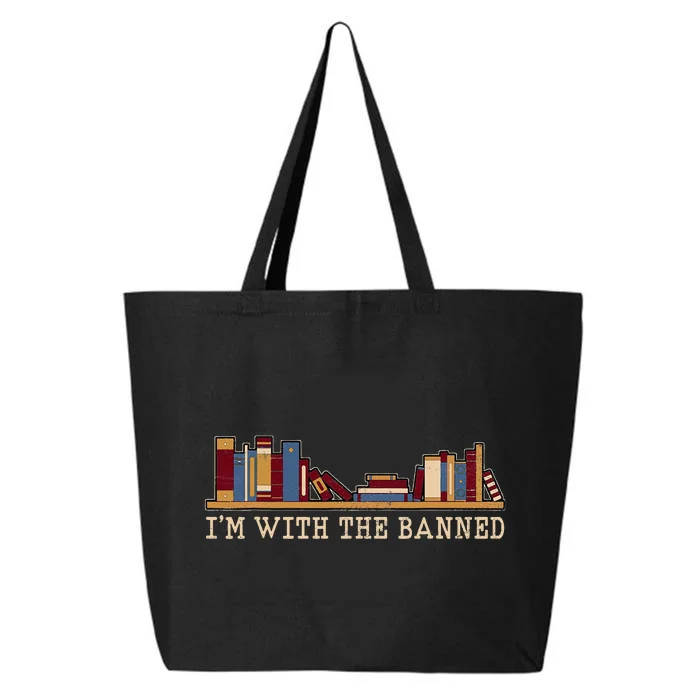 Im With The Banned Books 25L Jumbo Tote