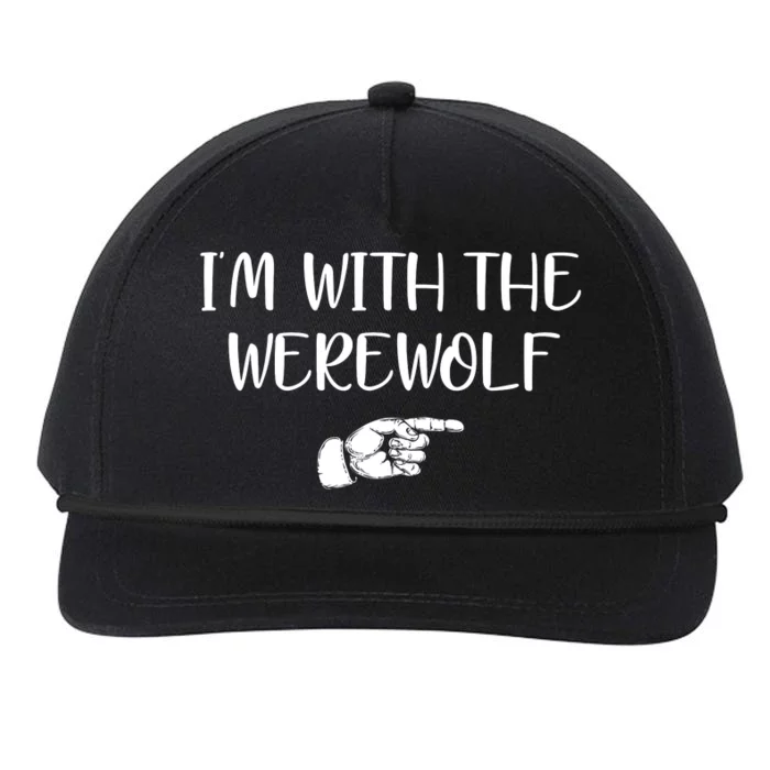 Im With The Werewolf Snapback Five-Panel Rope Hat